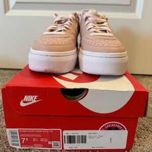 Nike Court Vision Alta Sneakers in Pink